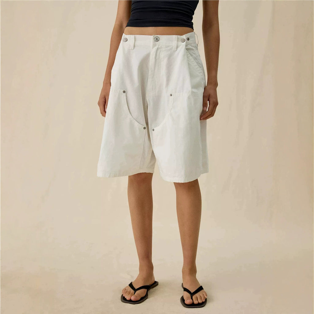 Women's Vintage Pleated Shorts