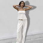 White Pajamas Lingerie
