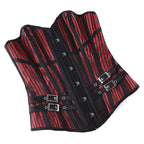 's Gothic Court Dark Red Body Shaping Halloween Top