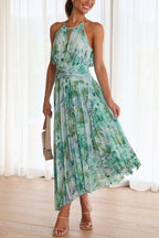 Women's Halter Maxi Dress