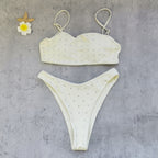 Tube Top One-piece Swimwear