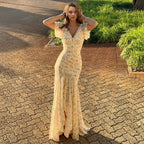 Women's Lace Floral Dress