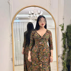 Women's Floral Chiffon Dress