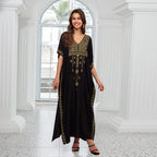 Rayon Embroidered One-piece Swimwear