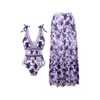 Siamese Slim Cover Up Swimwear