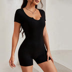 Women’s Ribbed Stripe Slim-Fit Bodysuit
