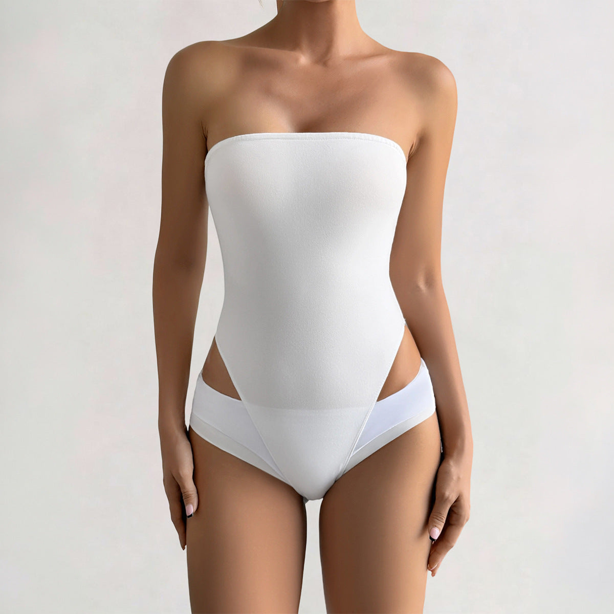 Sports Yoga Tube Top Jumpsuit