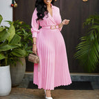 Solid-Color Dress