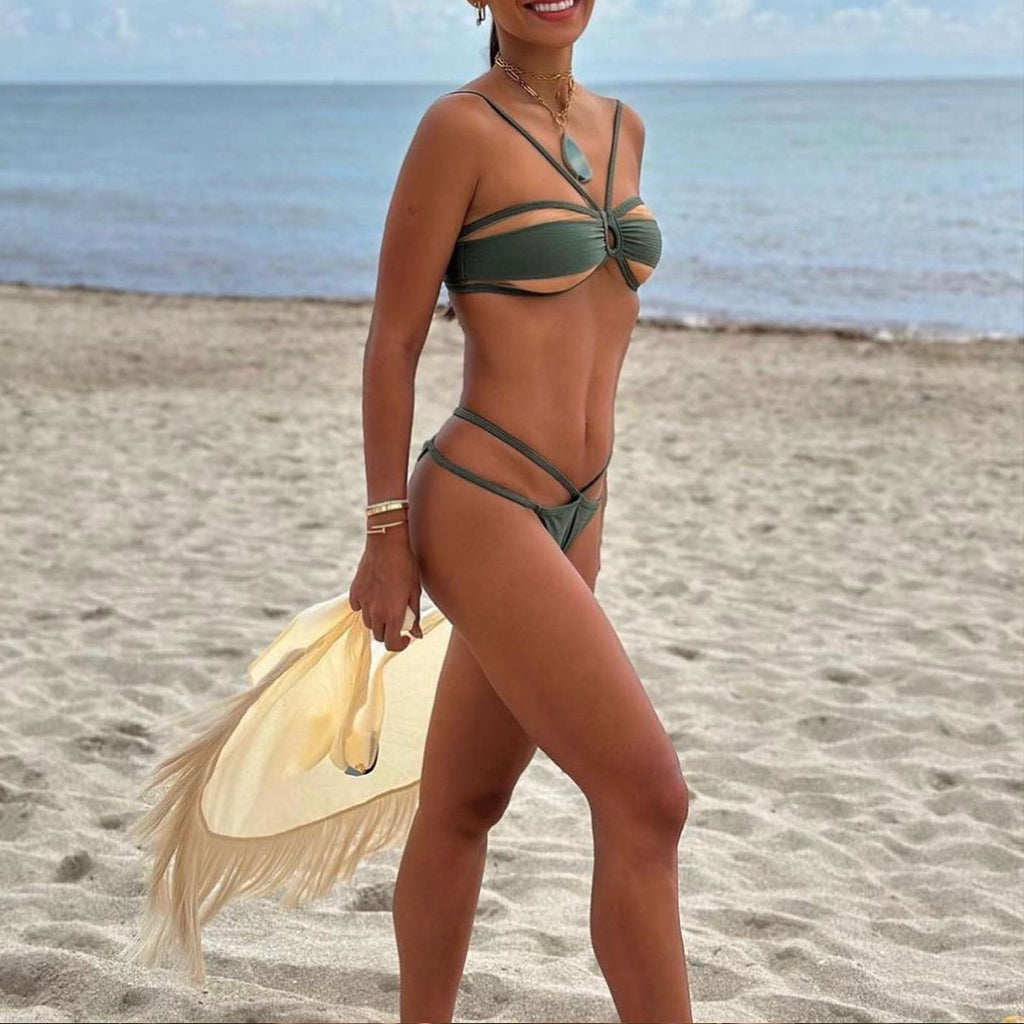 Miniature Three One-piece Swimwear