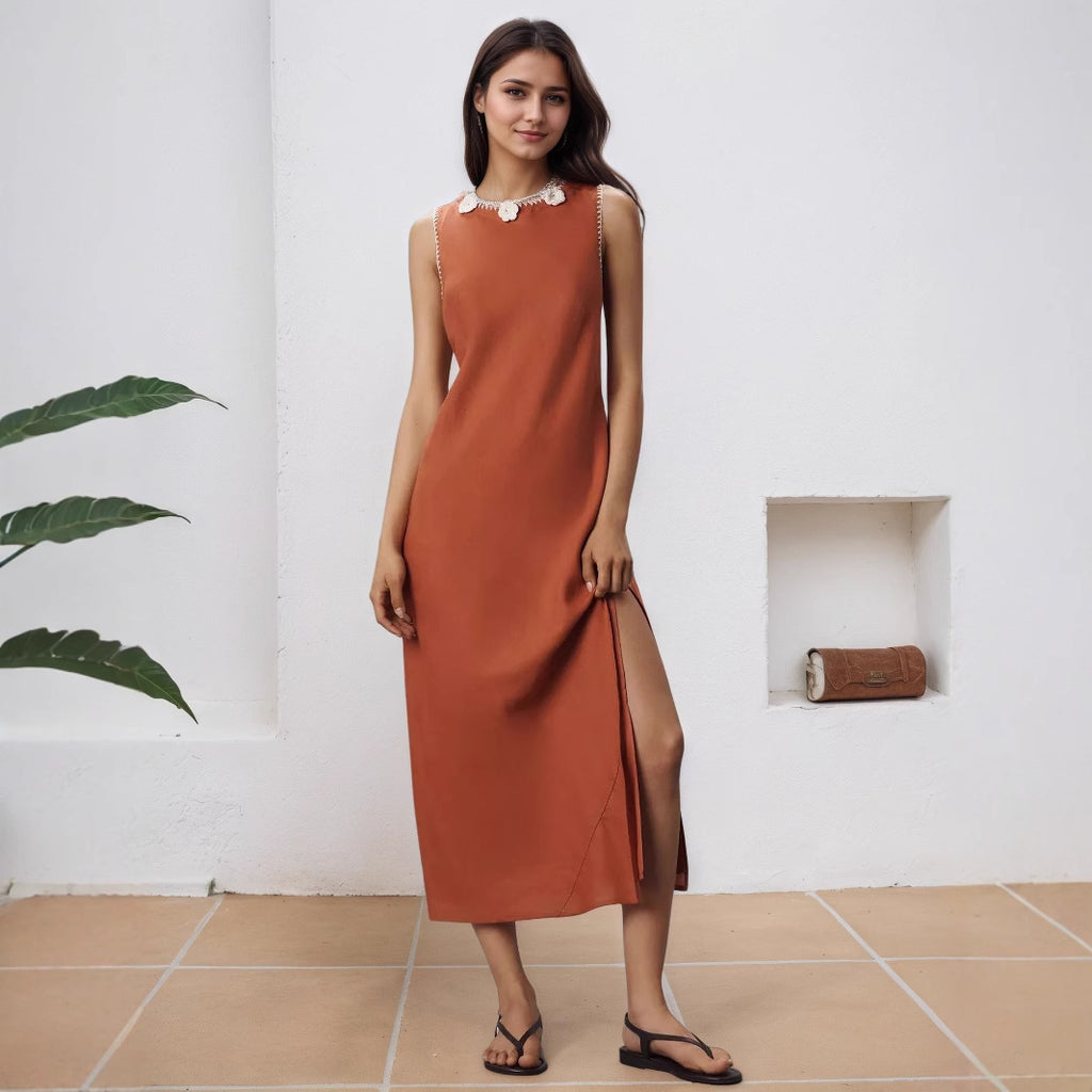 Women's Floral Sleeveless Dress