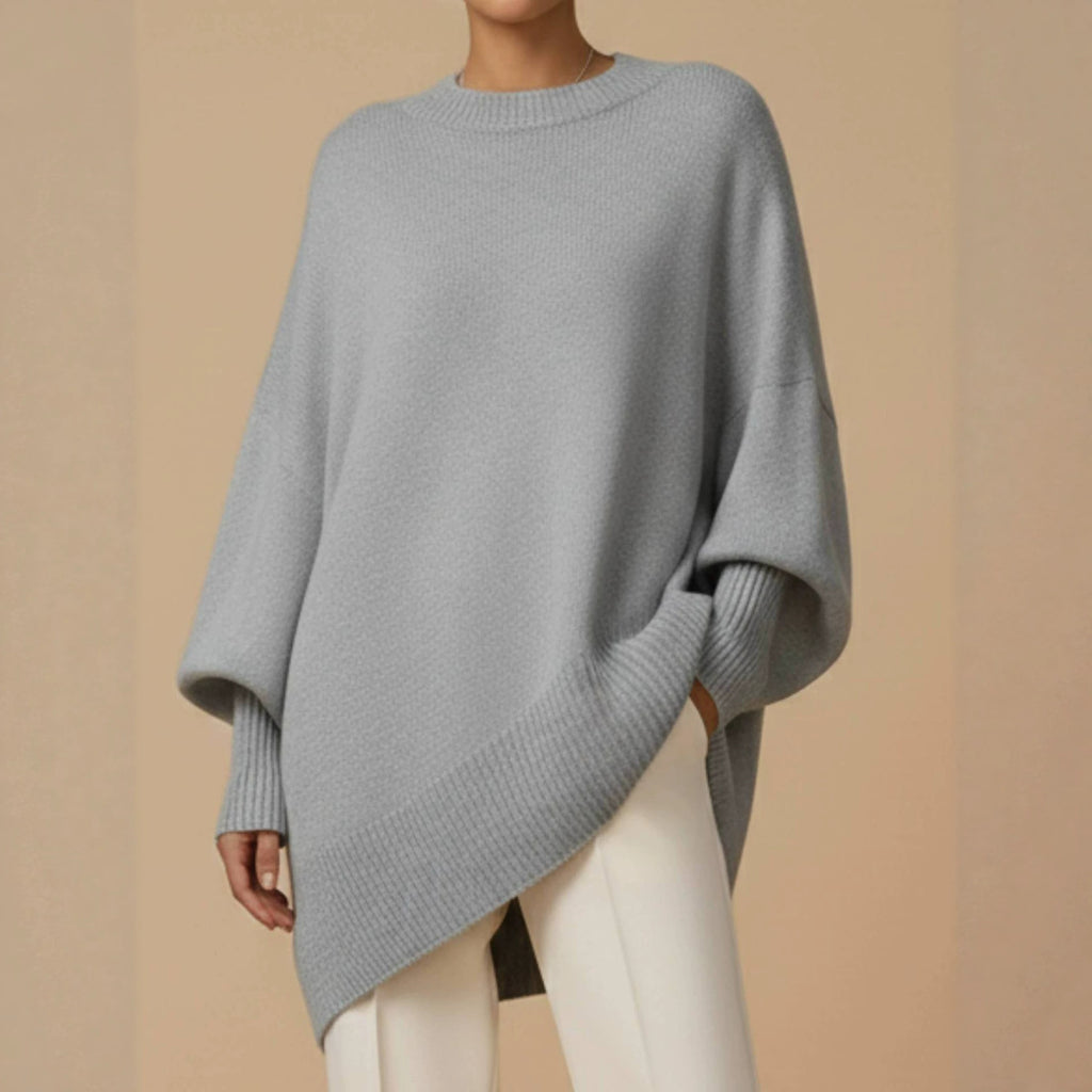 Women's Relaxed Crew-Neck Sweater