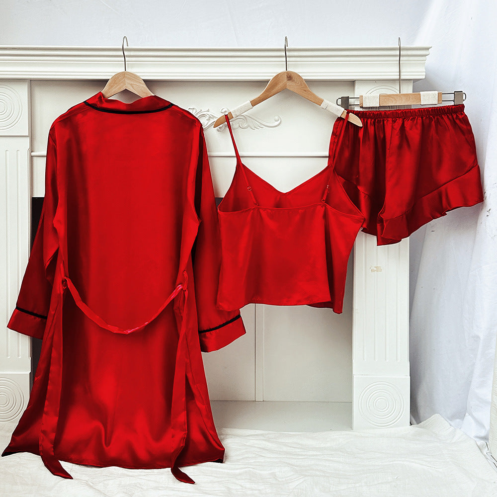 Satin Nightgown Pajamas Lingerie