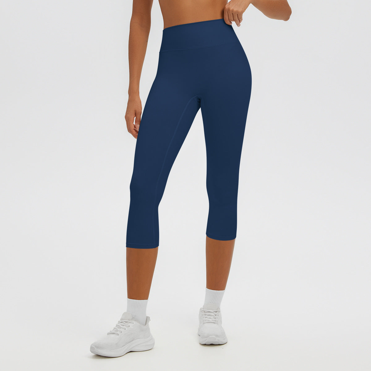 Women's High-Waist Yoga Knee Pants