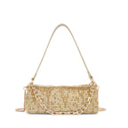 Women's Rhinestone Chain Crossbody Bag