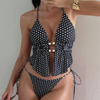 Long Printed Bikini Swimwear