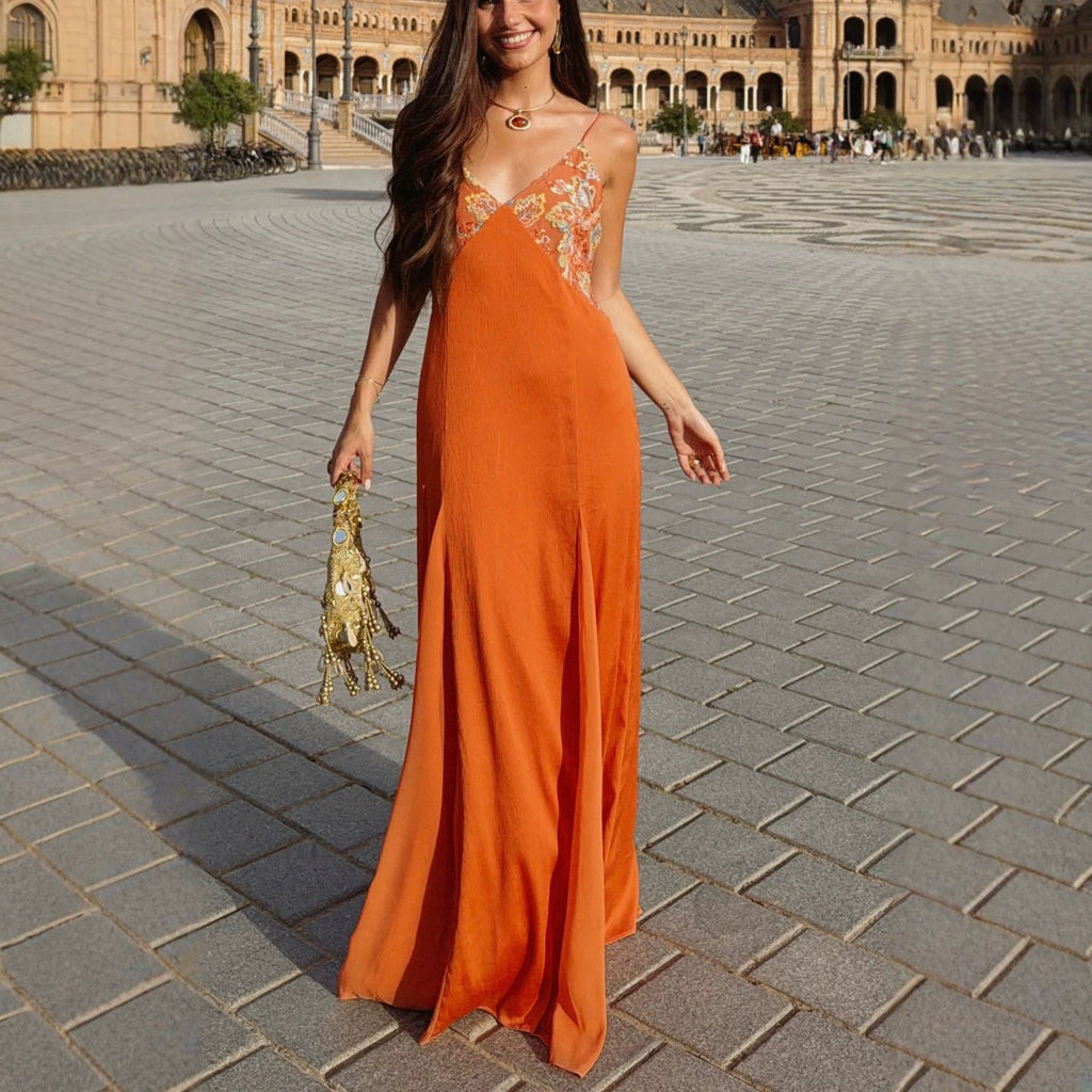 Women's Satin Casual Dress