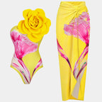 Skinny Slimming One-piece Swimwear