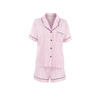 Knitted Striped Pajamas Lingerie