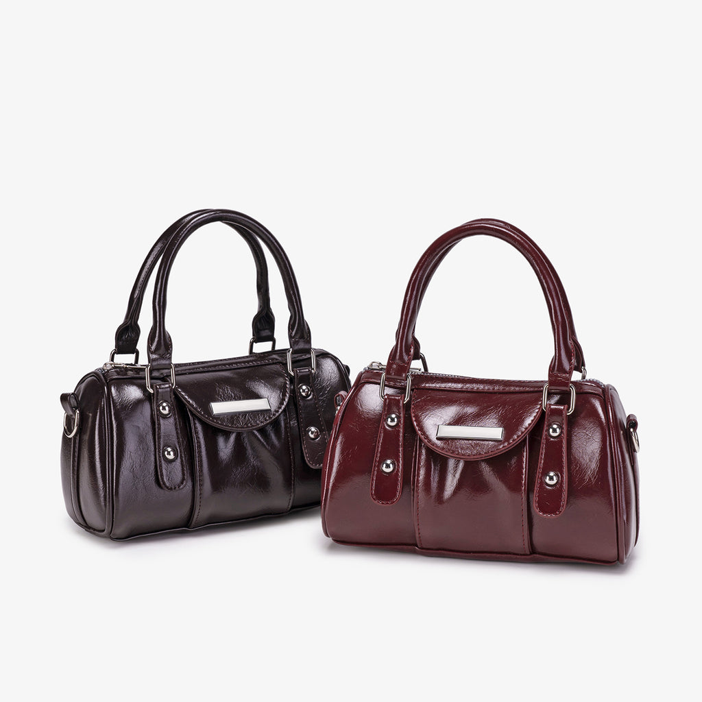 Women's Vintage Leather Crossbody Handbag