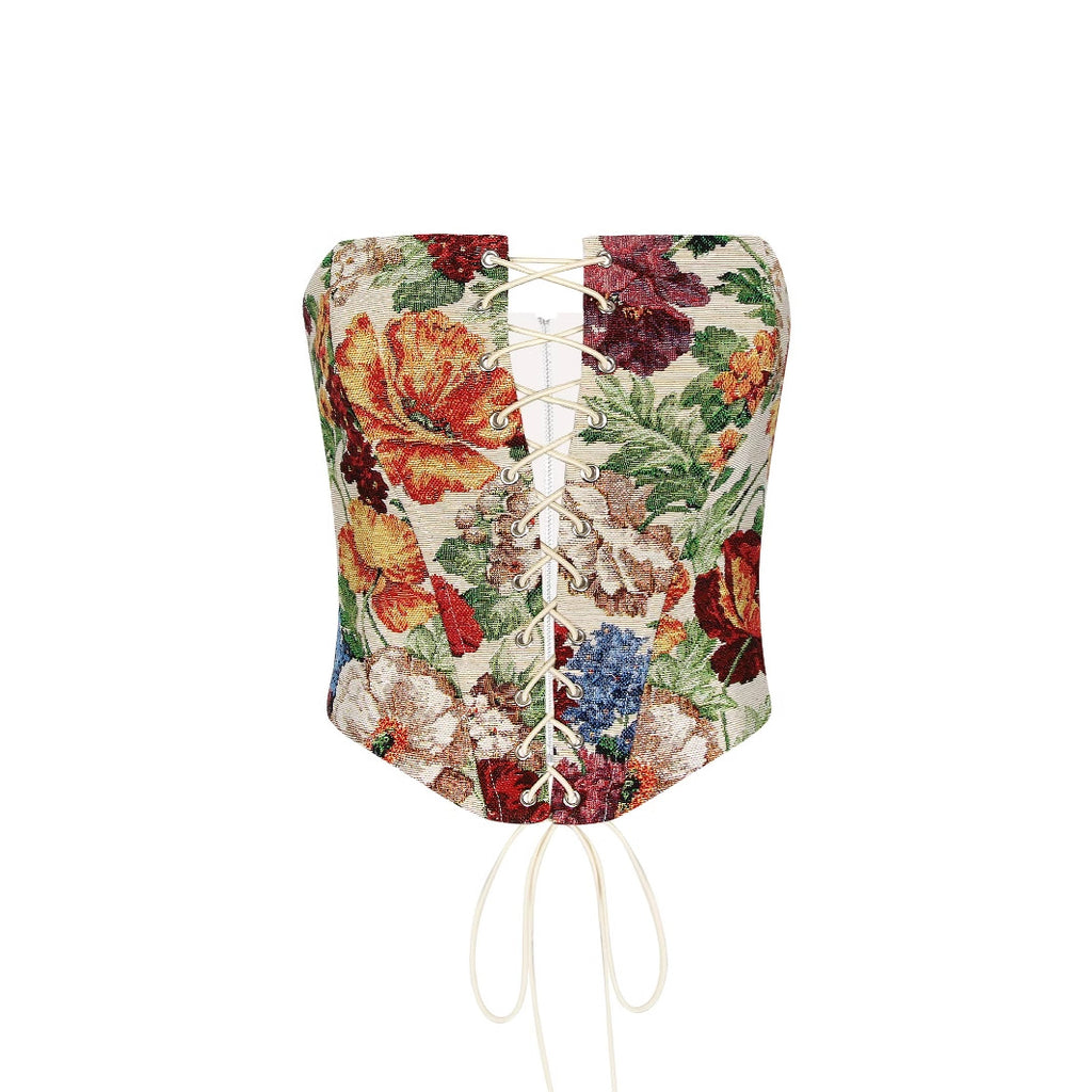 Women's Tube Top Strap Vest Irregular Asymmetric Short Cropped Outfit