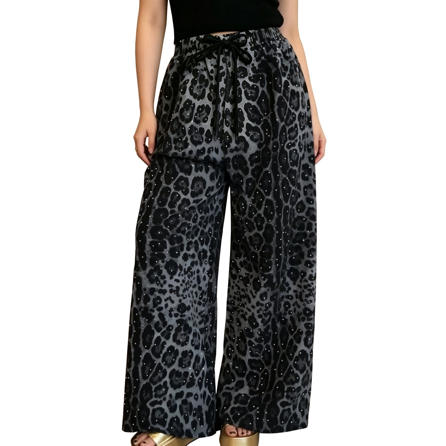 black Leopard Print