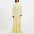 Women's Maxi Pleated Dress