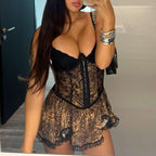 Women's Lace Backless Dress