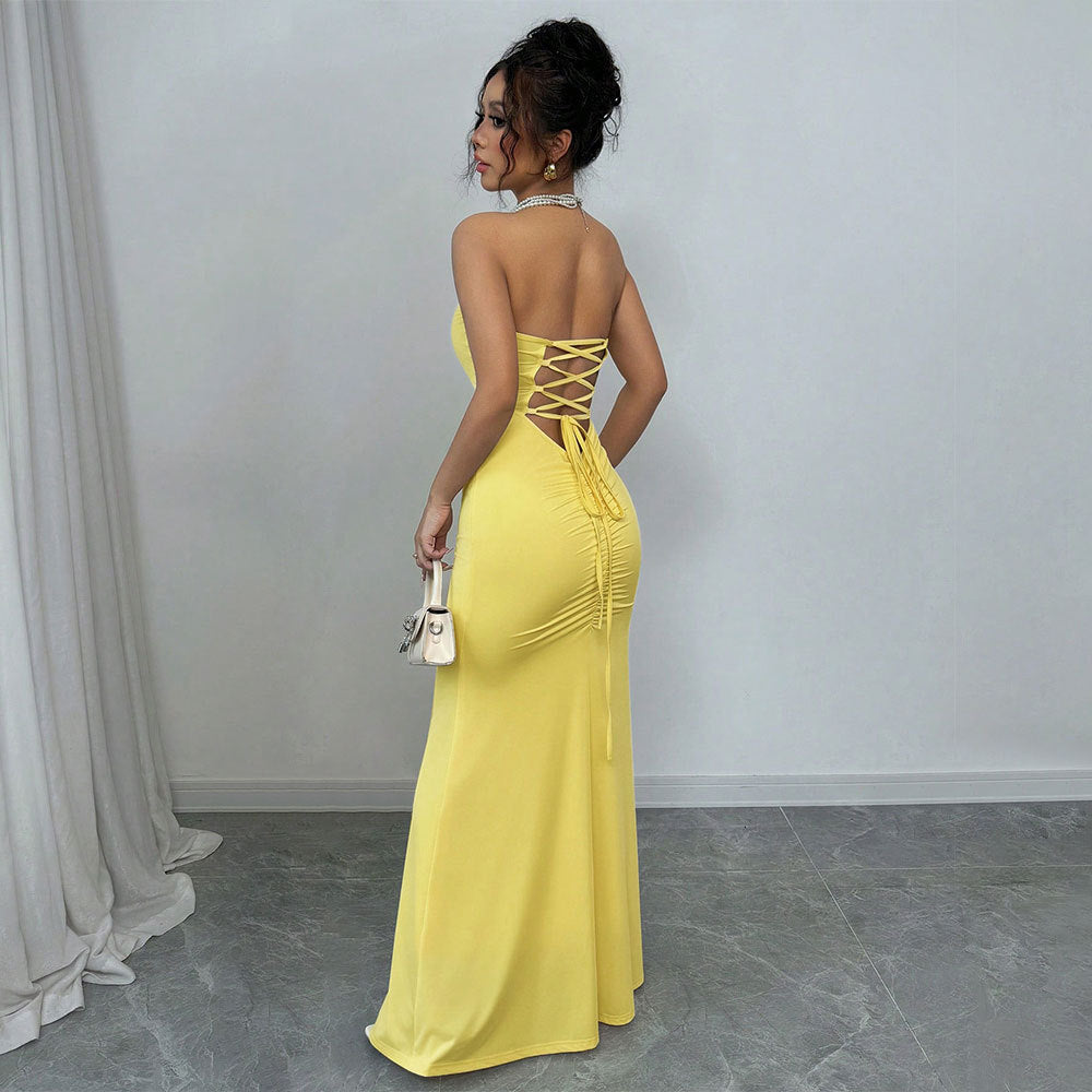 Women's Backless Dress