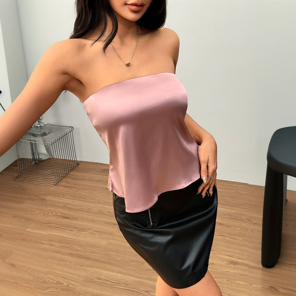 Women's Strapless Tube Top