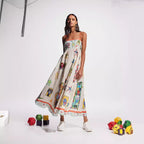 Women's Sling Cotton Dress