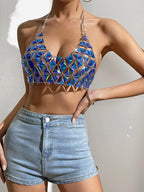 Women's Backless Vest Top