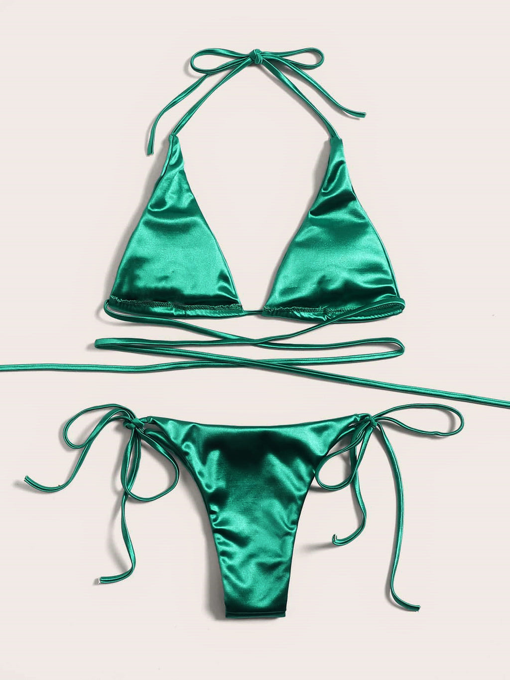 Double Tied Bikini Swimwear