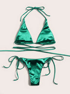 Double Tied Bikini Swimwear