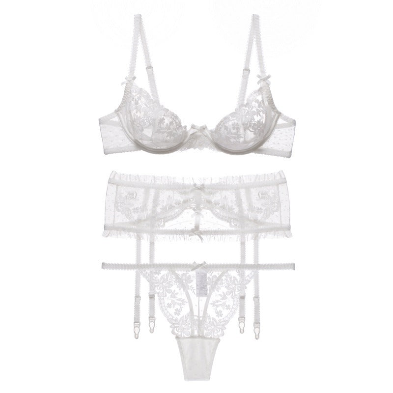 French Embroidered Bra Lingerie