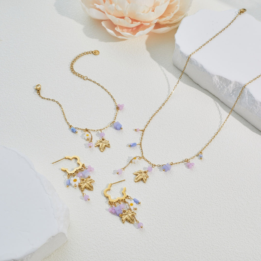 Floral Jewelry Set