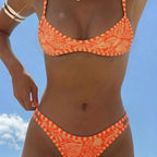 Summer Spaghetti One-piece Swimwear