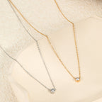 Minimalist Titanium Steel Necklace