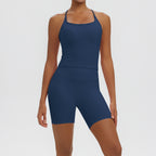 Women's Sports Vest & Shorts Set