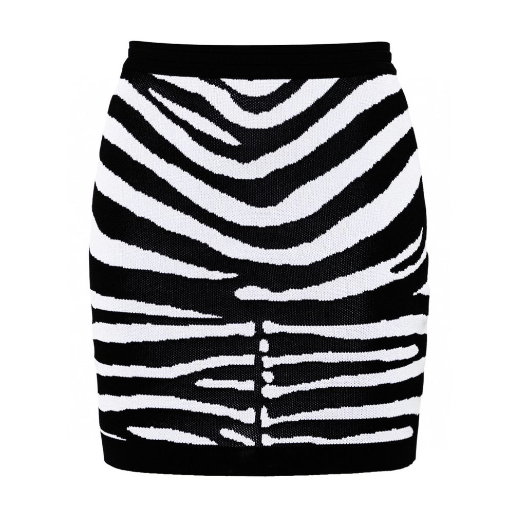 Women's Autumn Slim Fit Short Hip Office Knitted Skirt