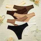 Women's Cotton T-Back Thong Briefs