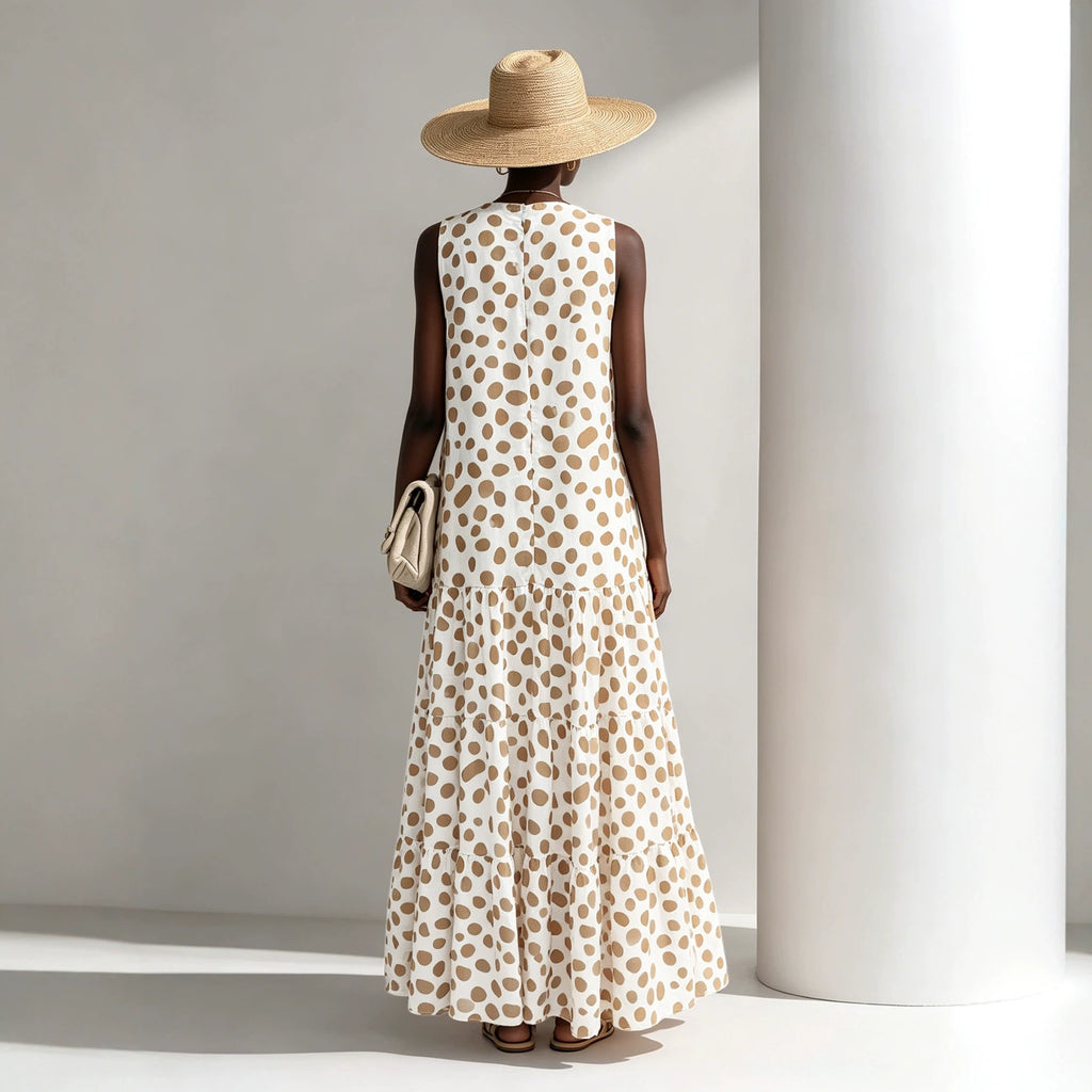 Women's Chiffon Sleeveless Dress