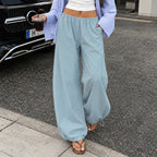 Women's Low Waist Trousers Pants