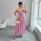 Women's Pleated Sleeveless Dress