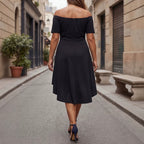 Women's Off-Shoulder Mini Dress