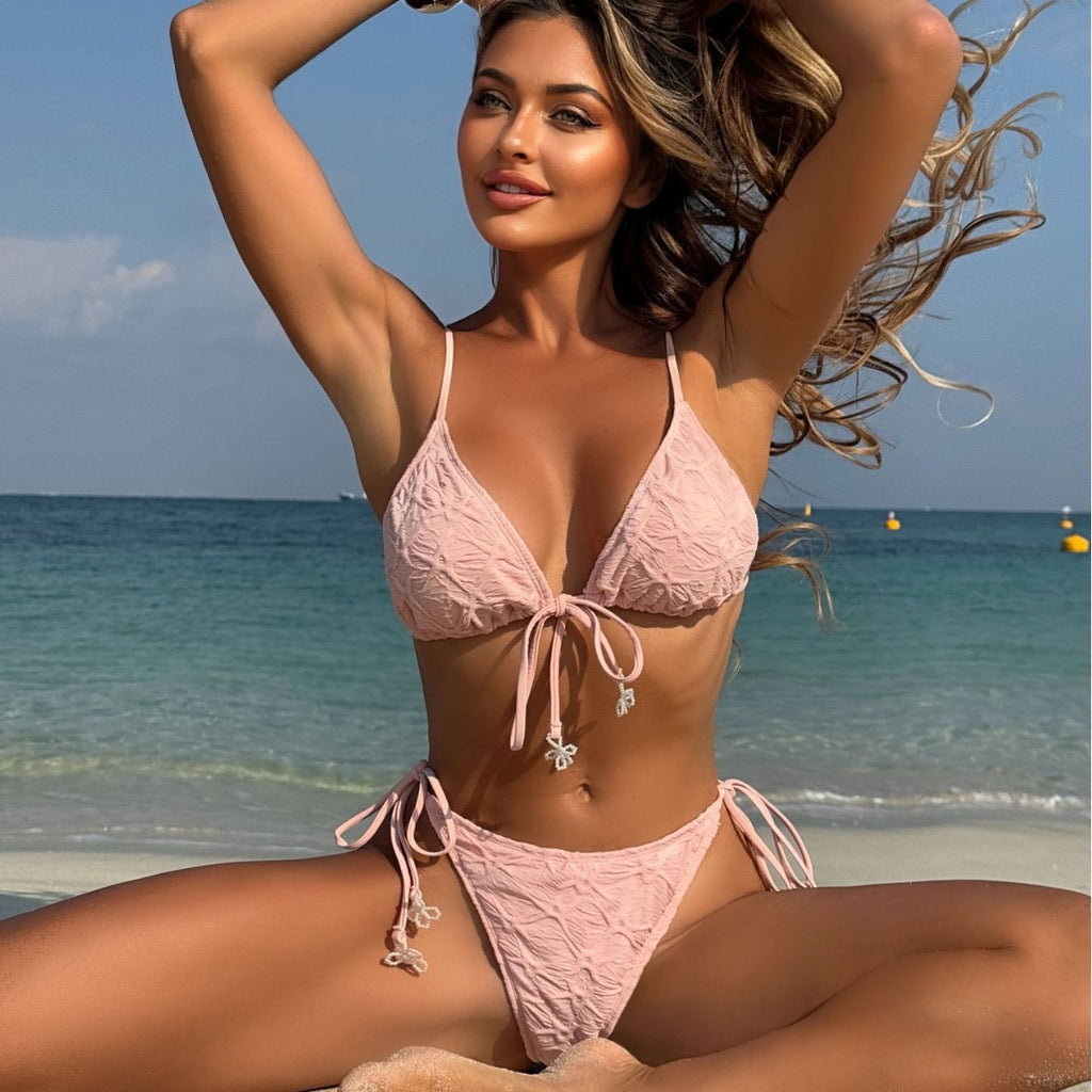 Halter Lace Cover Up Swimwear