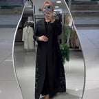 Mid-Length Cutout Trench Coat