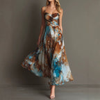 Women's Elegant Printed Dress