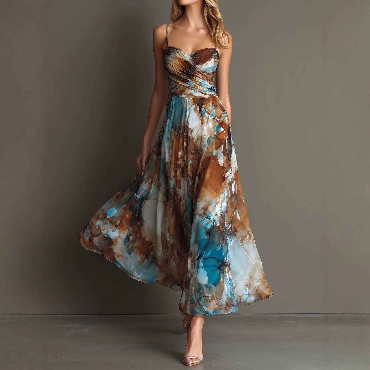 Women's Elegant Printed Dress