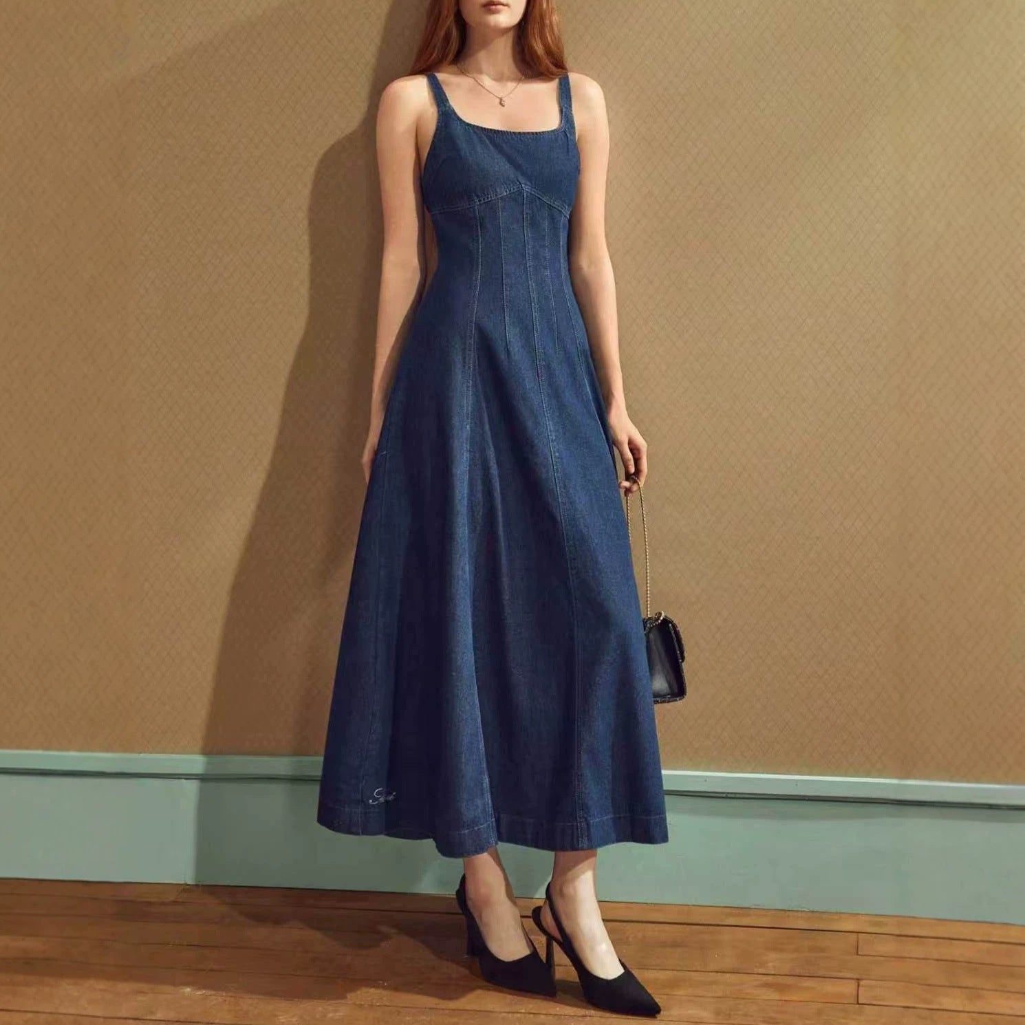 Women's Cami Denim Dress
