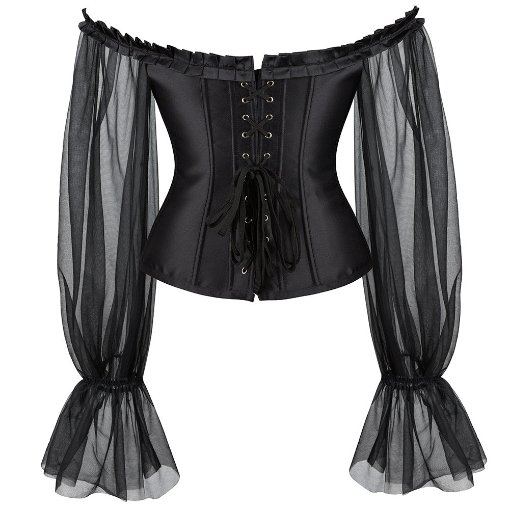 Dark Retro Corset Lingerie